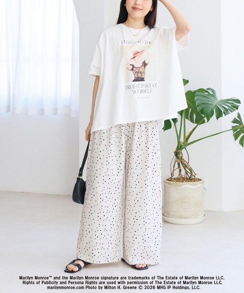 GOOD ROCK SPEED（グッドロックスピード）の「【GOOD ROCK SPEED】Marilyn Monroe ｜マリリン・モンロー｜フォトプリントTシャツ（Tシャツ/カットソー・レディース・オフホワイト/ホワイト・F）」の17枚目の写真