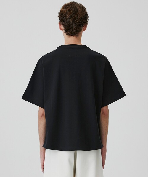 UNITED TOKYO(ユナイテッドトウキョウ)の「【残りわずか】ALBINI CASHMERE×SEA ISLAND COTTON HENRY TEE |最高級コットン/カシミヤ/春服/夏服(Tシャツ/カットソー・メンズ・グレー/ブラック・1/2)」の13枚目の写真
