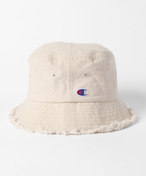 Champion(チャンピオン)の「【Champion(チャンピオン)】フリンジバケットハット(ハット・レディース・ブラック/オフホワイト・FREE)」の6枚目の写真