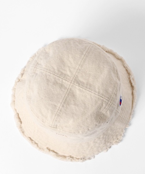 Champion(チャンピオン)の「【Champion(チャンピオン)】フリンジバケットハット(ハット・レディース・ブラック/オフホワイト・FREE)」の8枚目の写真