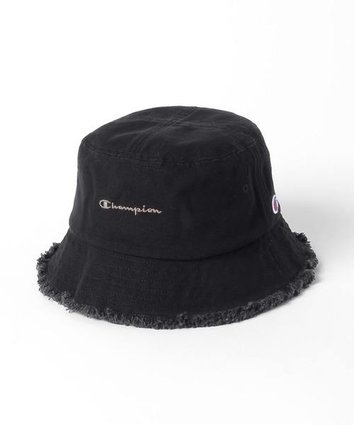 Champion(チャンピオン)の「【Champion(チャンピオン)】フリンジバケットハット(ハット・レディース・ブラック/オフホワイト・FREE)」の13枚目の写真