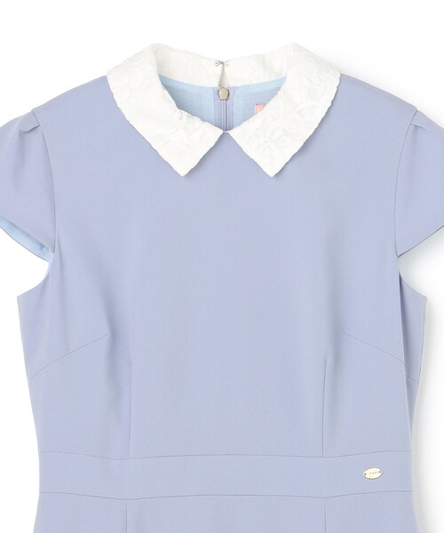 TOCCA（トッカ）の「CALLA LILY SILHOUETTE ドレス（ワンピース・レディース・ネイビー系/サックスブルー系・00/0/2/4/6）」の13枚目の写真