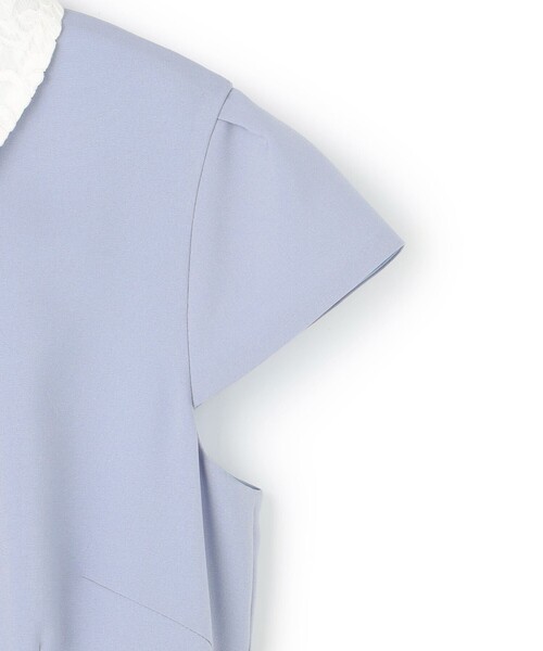 TOCCA（トッカ）の「CALLA LILY SILHOUETTE ドレス（ワンピース・レディース・ネイビー系/サックスブルー系・00/0/2/4/6）」の14枚目の写真