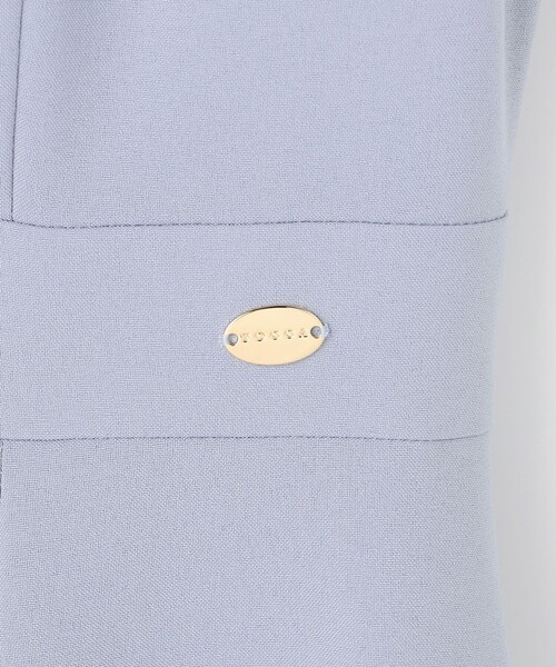 TOCCA（トッカ）の「CALLA LILY SILHOUETTE ドレス（ワンピース・レディース・ネイビー系/サックスブルー系・00/0/2/4/6）」の15枚目の写真