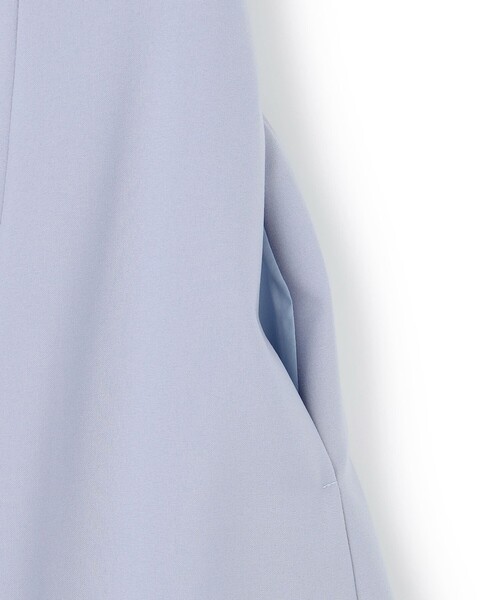 TOCCA（トッカ）の「CALLA LILY SILHOUETTE ドレス（ワンピース・レディース・ネイビー系/サックスブルー系・00/0/2/4/6）」の19枚目の写真