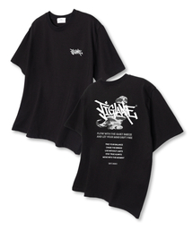 ミリダイノ オーバーサイズ 半袖Tシャツ ブラック