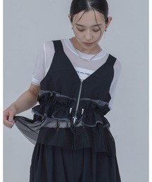 Eimee Law（エイミーロウ）の「ウエストフリルビスチェ（ベスト）」