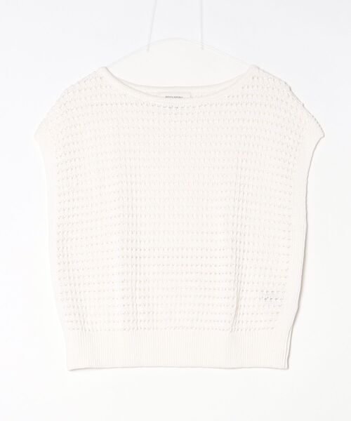 BANANA REPUBLIC FACTORY STORE（バナナリパブリック ファクトリーストア）の「BANANA REPUBLIC FACTORY STORE　　オープンステッチ ドルマンスリーブ セーター（ニット/セーター・レディース・ベージュ/ホワイト/ライトブルー・L/M/S/XS）」の5枚目の写真