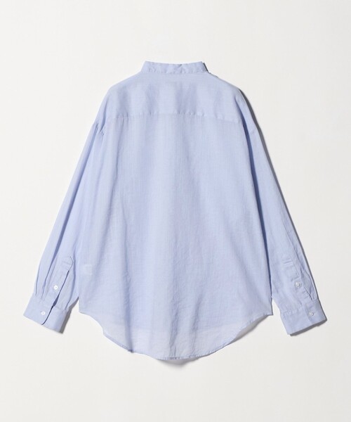 A DAY IN THE LIFE UNITED ARROWS(アデイインザライフユナイテッドアローズ)の「ラミーコットン シアー バンドカラーシャツ <A DAY IN THE LIFE>(シャツ/ブラウス・レディース・ライム/ピンク/ネイビー/ライラック・FREE)」の10枚目の写真