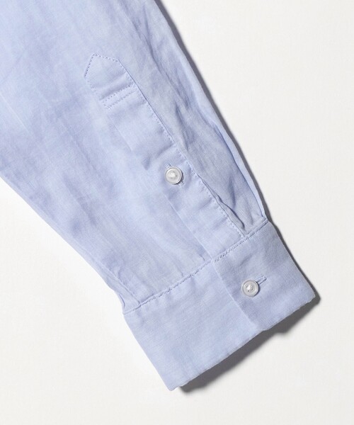 A DAY IN THE LIFE UNITED ARROWS(アデイインザライフユナイテッドアローズ)の「ラミーコットン シアー バンドカラーシャツ <A DAY IN THE LIFE>(シャツ/ブラウス・レディース・ライム/ピンク/ネイビー/ライラック・FREE)」の12枚目の写真