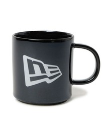 NEW ERA（ニューエラ）の「【NEW ERA】マグカップ 波佐見焼 フラッグロゴ ブラック（グラス/マグカップ/タンブラー）」