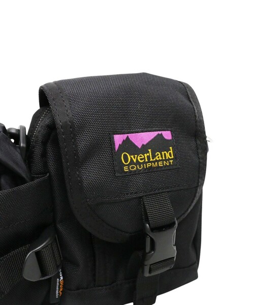 Overland(オーバーランド)の「【OverLand Equipment/オーバーランド・イクイップメント】OL-253006/配色ボトルショルダーバッグ/ペットボトル収納/アウトドア/ユニセックス【WEB限定】(ショルダーバッグ・メンズ・パープル/ブラック/グレー・フリー)」の16枚目の写真