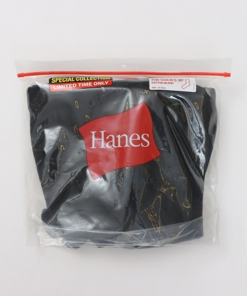 HANES(ヘインズ)の「【Hanes/ヘインズ】レディース 【3足組】Hanes originals フルレングスソックス by THE DODO JEAN(ソックス/靴下・レディース・ブラック/シルバーグレー/ホワイト・SMALL)」の11枚目の写真