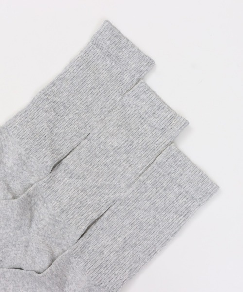 HANES(ヘインズ)の「【Hanes/ヘインズ】レディース 【3足組】Hanes originals フルレングスソックス by THE DODO JEAN(ソックス/靴下・レディース・ブラック/シルバーグレー/ホワイト・SMALL)」の13枚目の写真