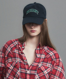 NOHANT（ノアン）の「CONTRAST ARCH LOGO BALL CAP NAVY（キャップ）」