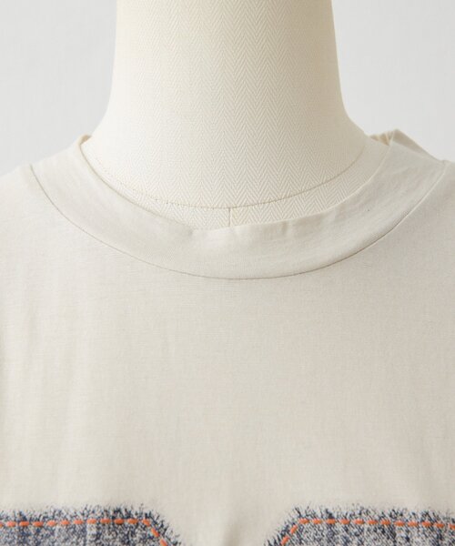ear PAPILLONNER（イアパピヨネ）の「ナンバーTシャツ【SUM1 STYLE】（Tシャツ/カットソー・レディース・ライトベージュ・FREE）」の16枚目の写真