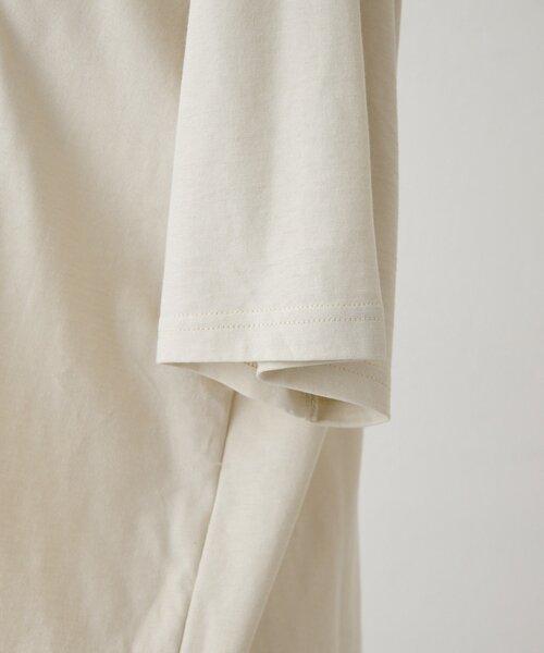 ear PAPILLONNER（イアパピヨネ）の「ナンバーTシャツ【SUM1 STYLE】（Tシャツ/カットソー・レディース・ライトベージュ・FREE）」の18枚目の写真