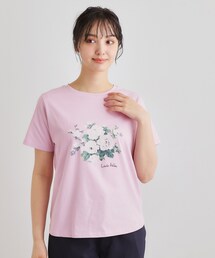 グラデーション」に該当するレディースのTシャツ/カットソー（ピンク