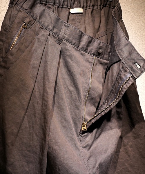 TROVE（トローヴ）の「TROVE / C.L TWILL PLAY HALF PANTS（その他パンツ・メンズ・グレー系その他/ブラック・1/3）」の8枚目の写真