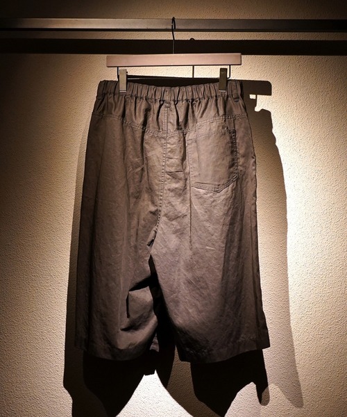 TROVE（トローヴ）の「TROVE / C.L TWILL PLAY HALF PANTS（その他パンツ・メンズ・グレー系その他/ブラック・1/3）」の10枚目の写真