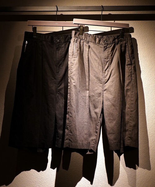 TROVE（トローヴ）の「TROVE / C.L TWILL PLAY HALF PANTS（その他パンツ・メンズ・グレー系その他/ブラック・1/3）」の11枚目の写真