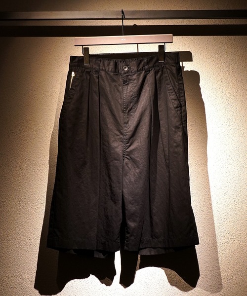 TROVE（トローヴ）の「TROVE / C.L TWILL PLAY HALF PANTS（その他パンツ・メンズ・グレー系その他/ブラック・1/3）」の12枚目の写真