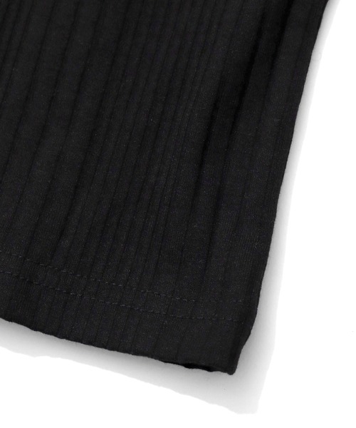 U.S. POLO ASSN.（ユーエスポロアッスン）の「【U.S. POLO ASSN./ユーエスポロアッスン】ワンポイント刺繍 コンパクトリブタンクトップ（タンクトップ・レディース・ネイビー/杢グレー/ブラック/オフホワイト・M/L/LL）」の22枚目の写真