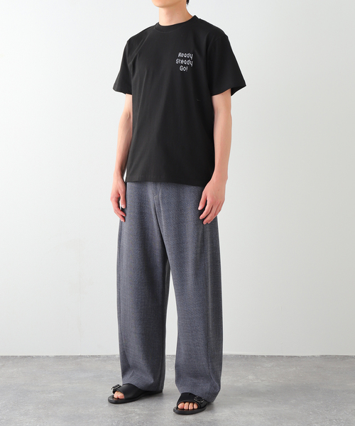 EDIFICE(エディフィス)の「《WEB限定》Ready Steady Go! / レディーステディゴー 別注 プリント Tシャツ(Tシャツ/カットソー・メンズ・ホワイト/ブラック・MEDIUM/LARGE)」の7枚目の写真
