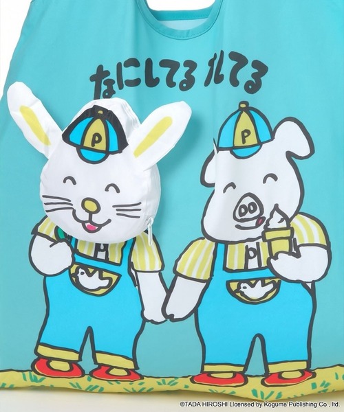 niko and...(ニコアンド)の「【多田ヒロシ】コラボエコバッグ(エコバッグ/サブバッグ・レディース・ピンク/グレー/ブルー・0)」の16枚目の写真