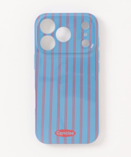 Fun & Daily(ファンアンドデイリー)の「F&D : ストライプ・ iPhoneケース / 16 / 17 / Plus / Pro / Pro Max / Air アイフォンケース(スマホケース/カバー・レディース・ブルー・iPhone 17 Pro/iPhone 16/iPhone 16 Pro/iPhone 17/iPhone 17 Pro Max/iPhone Air)」の5枚目の写真