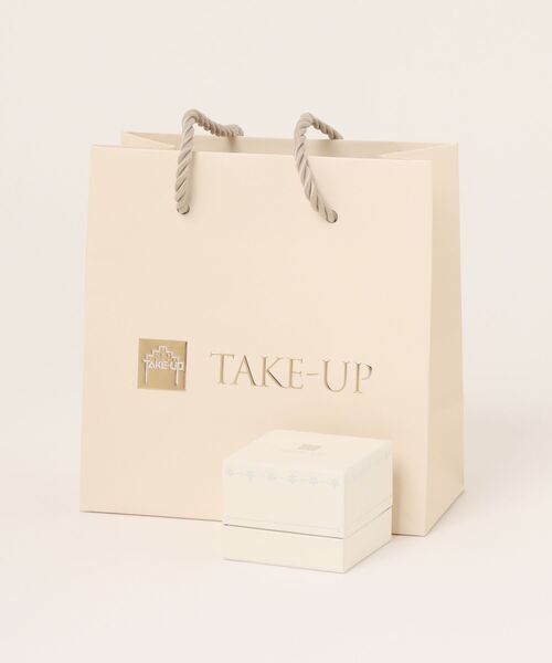 TAKE-UP（テイクアップ）の「[ セカンドピアス]K18 シャインピアス( YG)（ピアス（両耳用）・レディース・イエローゴールド・FREE）」の2枚目の写真