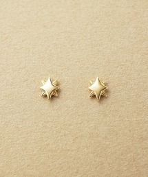 [ セカンドピアス]K18 シャインピアス( YG)