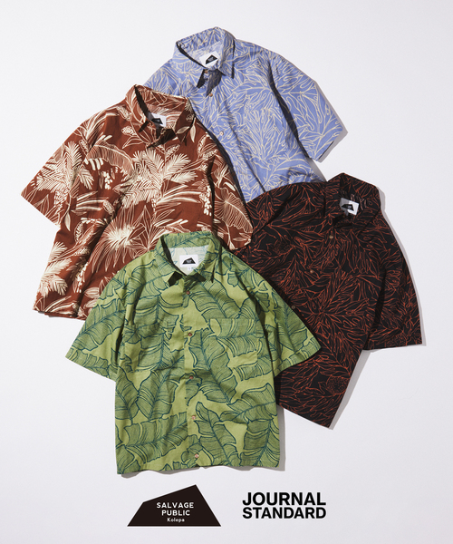 SALVAGE PUBLIC(サルベージパブリック)の「SALVAGE PUBLIC / サルベージパブリック 別注 Hapa Jac Shirt 1(シャツ/ブラウス・メンズ・ライトブルー・LARGE/MEDIUM)」の2枚目の写真