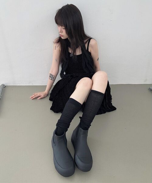 SUBCATEGORY(サブ カテゴリー)の「SUB_F751 Khaki & Black(レインシューズ・レディース・その他・UK11/UK4.5/UK5.5/UK7/UK8/UK9/UK10/UK3.5)」の8枚目の写真