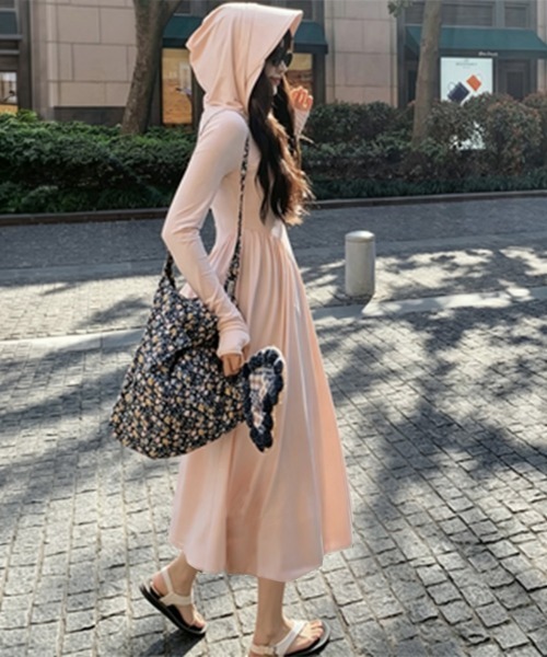 Miniministore(ミニミニストア)の「ラッシュガードレディース 着る日焼け止め(カーディガン/ボレロ・レディース・ホワイト/ライトブルー/ブラック/グレー/ピンク/ラベンダー・M/L)」の15枚目の写真