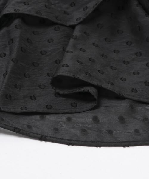URBAN RESEARCH ROSSO WOMEN(アーバンリサーチ ロッソ)の「『WEB限定』ジャガードペプラムブラウス(シャツ/ブラウス・レディース・ブラック系その他/ライトベージュ/ブラック・FREE)」の15枚目の写真