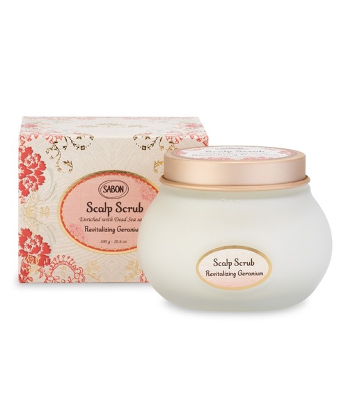 SABON(サボン)の「ヘッドスクラブ 300g(シャンプー・レディース・リラクシング(ラベンダー)/リプレニッシング(ゼラニウム)/リフレッシング(ミント)・FREE)」の2枚目の写真