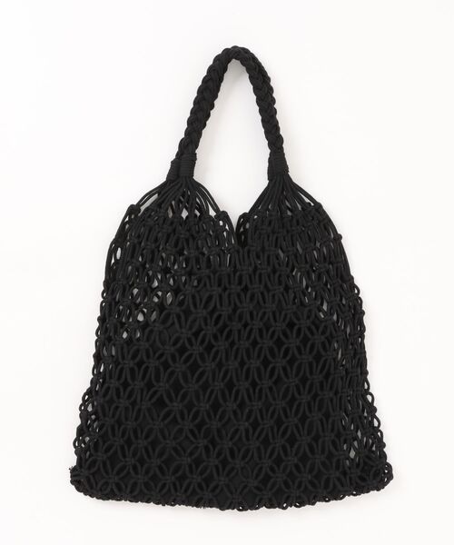 LA VORAGINE(ラ ヴォラジネ)の「【選べる3色展開!】マクラメトートバッグ(トートバッグ・レディース・Black/White/Beige・FREE)」の17枚目の写真