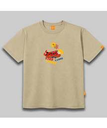 LLAMO（エラモ）の「ホットドッグ王子 半袖Tシャツ 男女共用 ビッグサイズ（Tシャツ/カットソー）」