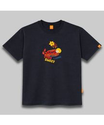 LLAMO（エラモ）の「ホットドッグ王子 半袖Tシャツ 男女共用 ビッグサイズ（Tシャツ/カットソー）」
