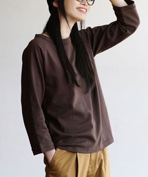ほぼシミヘン加工 フレンチバスク ラグランカットソー［無地］
