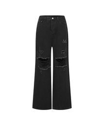 MUCENT | モバウォッシングダメージデニムパンツ (3カラー)(デニムパンツ)