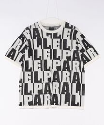 ★MMMM★ダブルジャガードニット PARALLEL、CHAIN、 TEE