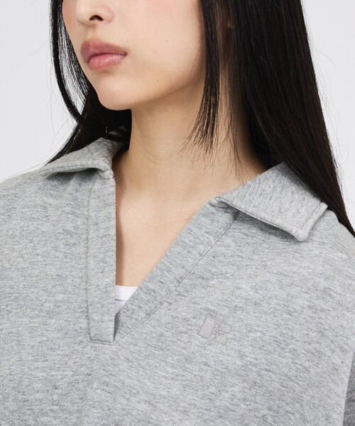 Russell Athletic(ラッセルアスレティック)の「【RUSSELL ATHLETIC/ラッセル アスレチック】トライブレンドスキッパーカラースウェット/Tri-Blend Brushed Skipper Collar Sweat(スウェット・レディース・ライトグレー/ブラック/レッド・フリー)」の22枚目の写真
