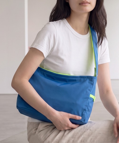 DEVICE(デバイス)の「サスティナブル スナップ アジャスト ショルダーバッグ(ショルダーバッグ・レディース・グレー系その他/ブルー系その他/グレー系その他2・FREE)」の12枚目の写真
