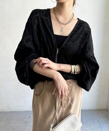ジャケット/アウター（ブラック/黒色系・その他総柄）ファッション通販