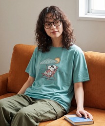 【T22】【PEANUTS/ピーナッツ】SNOOPY S/S TEE B-7881S