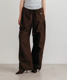 OFFSET WAIST PANTS/オフセットウエストパンツ