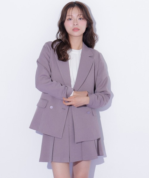 JILL by JILL STUART(ジルバイジルスチュアート)の「<セットアップ対応>プリンセスラインテーラードジャケット(テーラードジャケット・レディース・モカ/グレー/ブラウン系その他・SMALL/MEDIUM)」の3枚目の写真