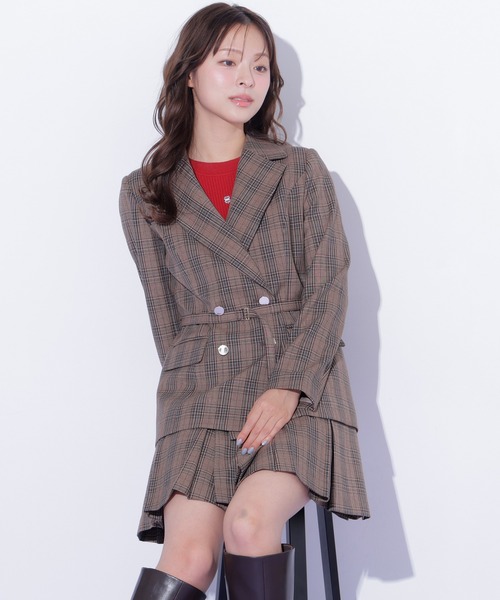 JILL by JILL STUART(ジルバイジルスチュアート)の「<セットアップ対応>プリンセスラインテーラードジャケット(テーラードジャケット・レディース・モカ/グレー/ブラウン系その他・SMALL/MEDIUM)」の20枚目の写真